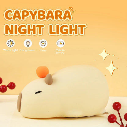 Capybara Glow Buddy Night Light